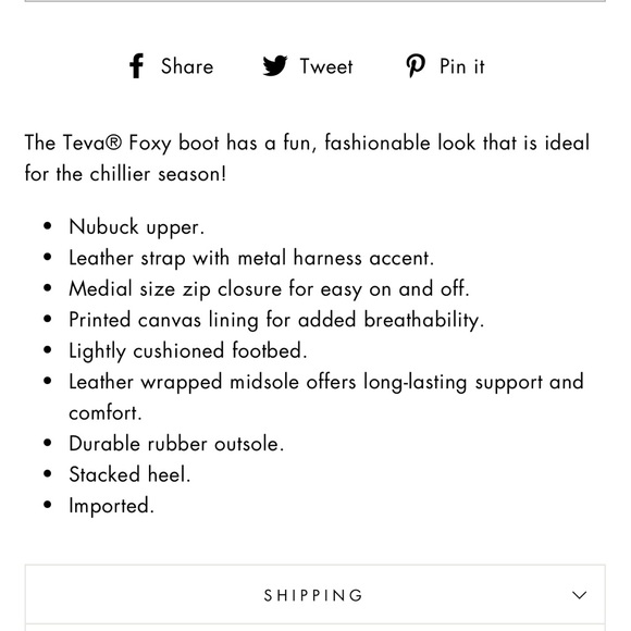 Teva Anaya Brown Bootie - Picture 5 of 10